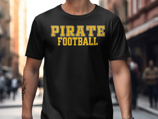 Jen Peete Designs Clothing T-shirts Pirate Football Graphic T-Shirts