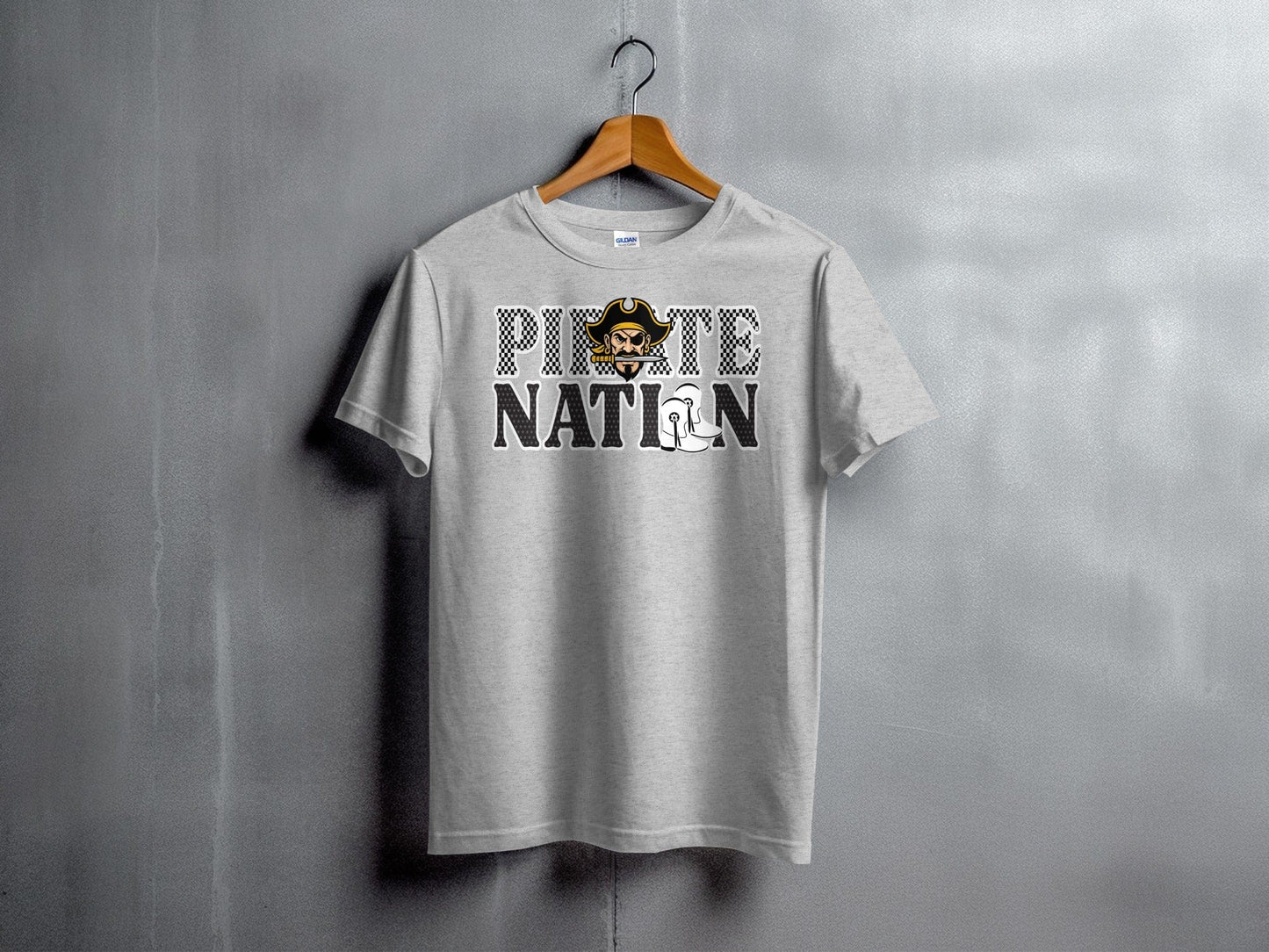 Jen Peete Designs Clothing T-shirts Pirate Nation Brigs Graphic T-Shirt