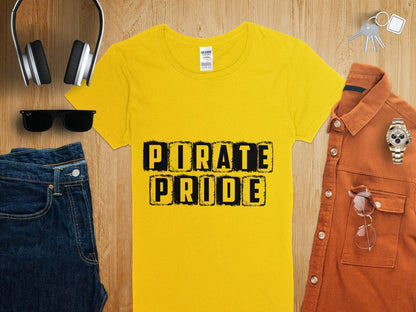 Jen Peete Designs Clothing T-shirts Pirate Pride Spirit Shirt