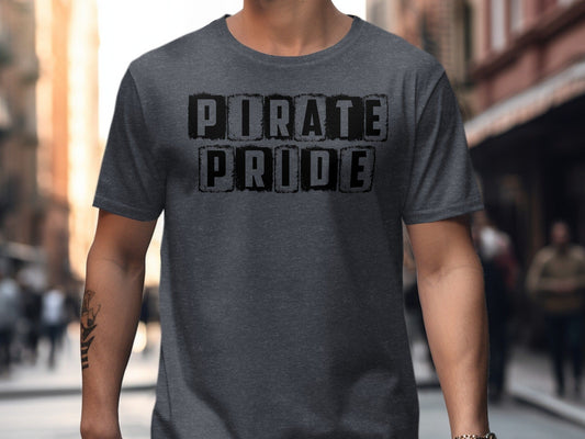 Jen Peete Designs Clothing T-shirts Pirate Pride Spirit Shirt