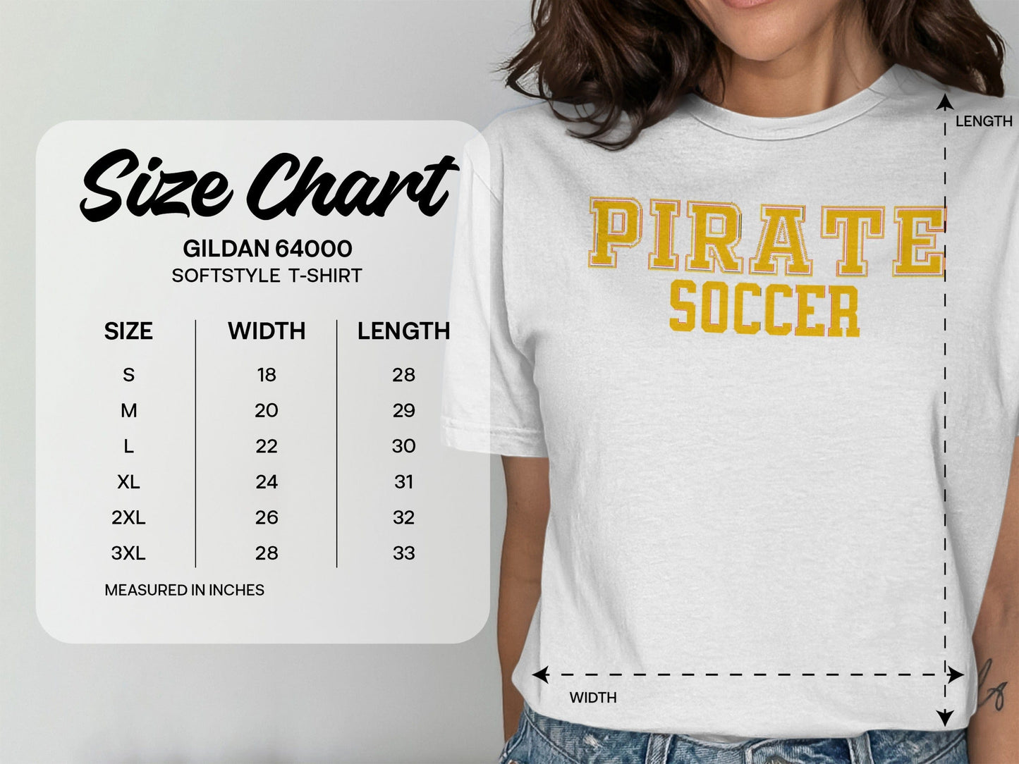 Jen Peete Designs Clothing T-shirts Pirate Soccer Graphic T-Shirt