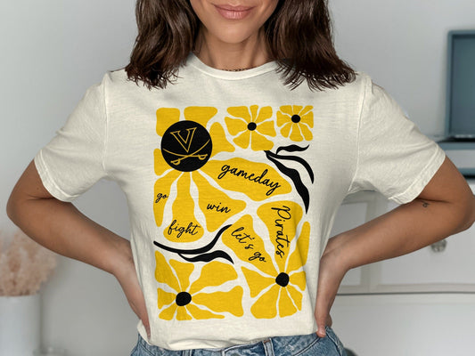 Jen Peete Designs Clothing T-shirts Pirates Gameday T-Shirt