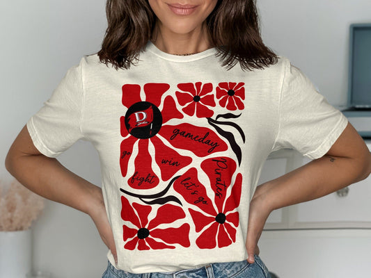 Jen Peete Designs Clothing T-shirts Pirates Gameday T-Shirt