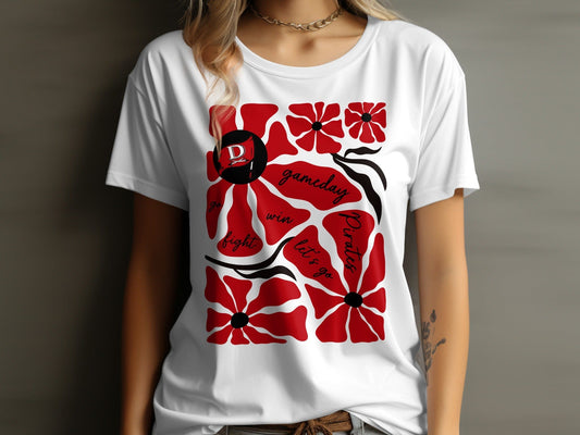 Jen Peete Designs Clothing T-shirts Pirates Gameday T-Shirt