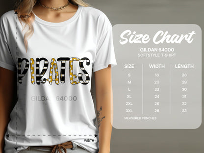 Jen Peete Designs Clothing T-shirts Pirates With Striped And Dotted Details T-Shirt