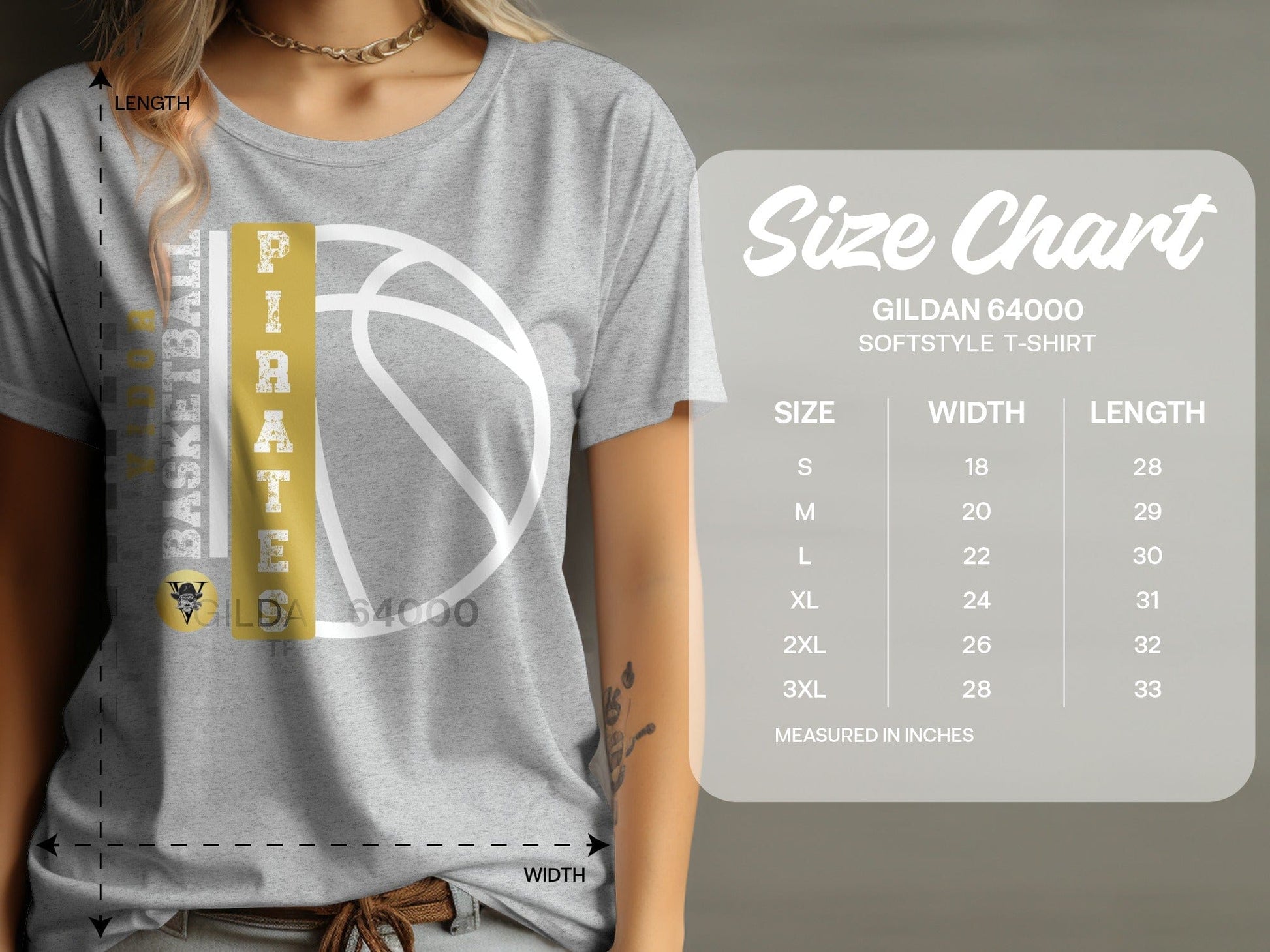 Jen Peete Designs Clothing T-shirts Vidor Pirates Basketball School Spirit t-Shirt