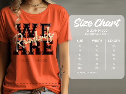 Jen Peete Designs Clothing T-shirts We Are Raindevils Bold Spirit Shirt