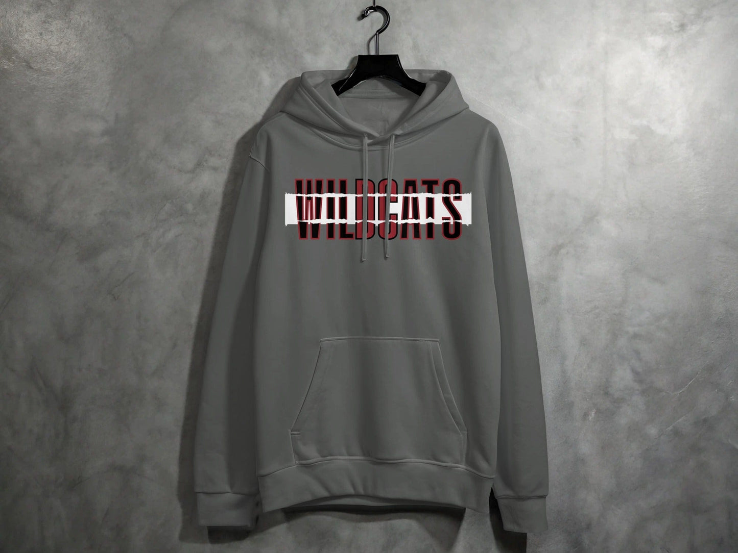 Jen Peete Designs Clothing T-shirts Wildcats Sliced Letters Style Graphic Shirts