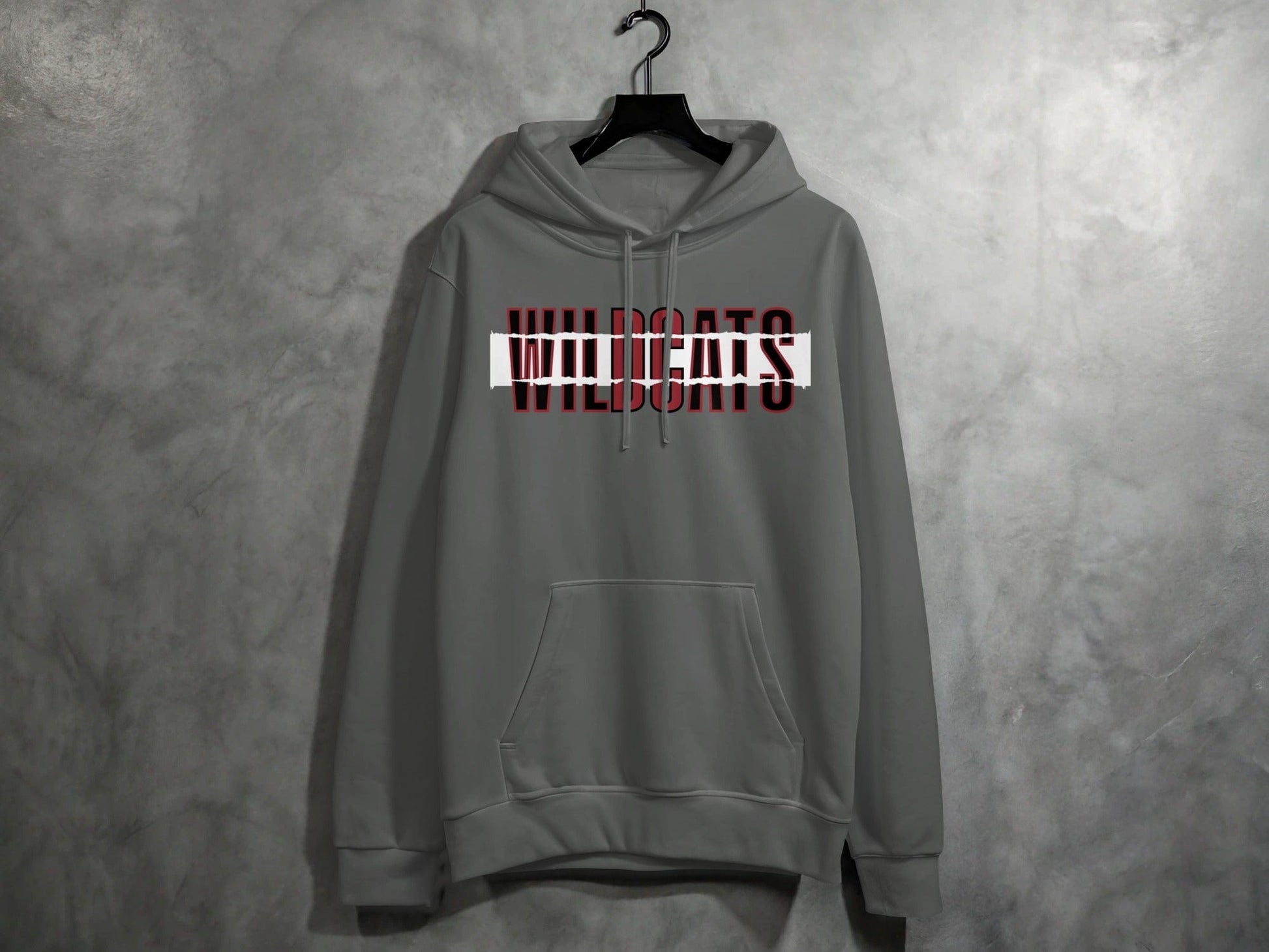 Jen Peete Designs Clothing T-shirts Wildcats Sliced Letters Style Graphic Shirts