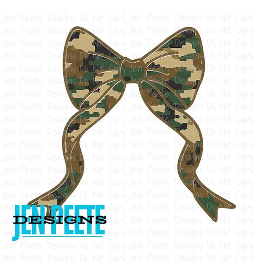 Jen Peete Designs Digital Camo Bow Bundle