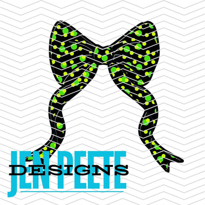 Jen Peete Designs Digital Neon Bow Bundle