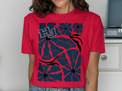 Jen Peete Designs Physical Item HJ Gameday  T-Shirt
