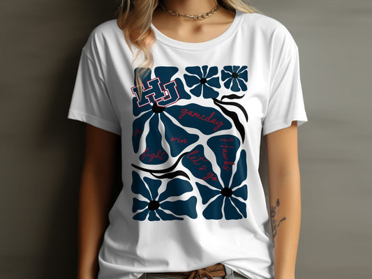 Jen Peete Designs Physical Item HJ Gameday  T-Shirt