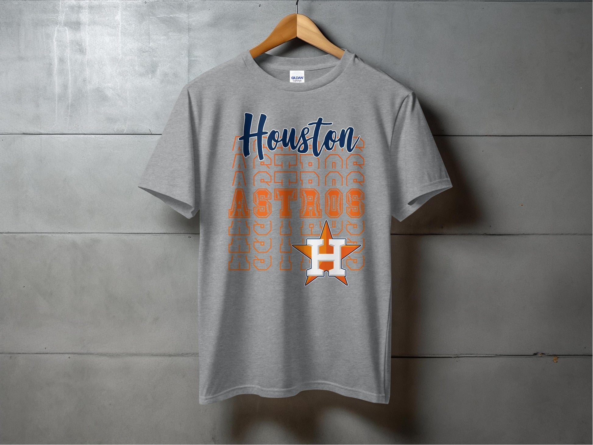 JPD Physical Item Houston Astros Team Graphic T-Shirt