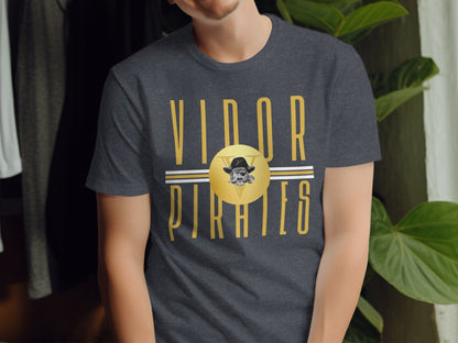 Jen Peete Designs Physical Item Vidor Pirates Logo T-Shirt