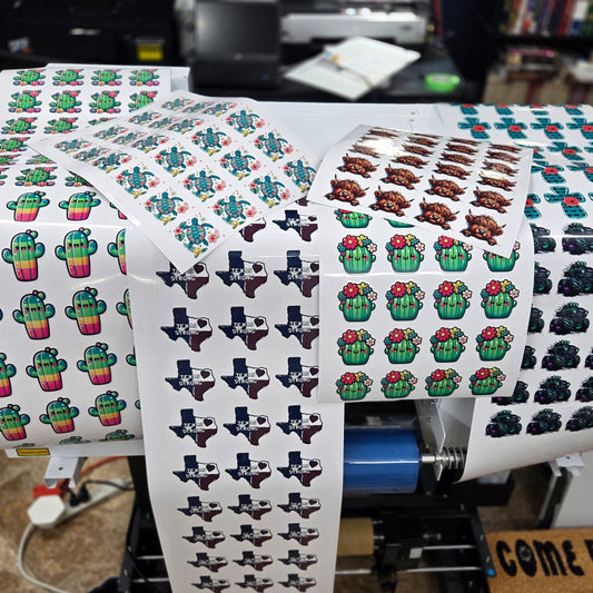 Jen Peete Designs Transfer UV DTF Gang Sheets
