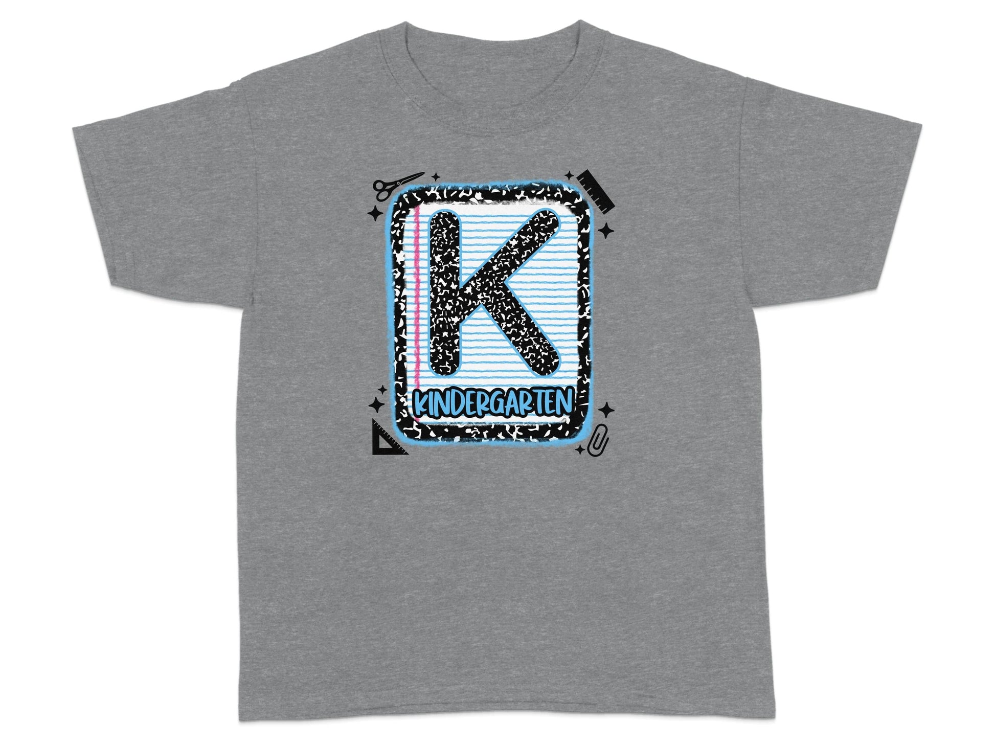 Jen Peete Designs Youth Clothing Back to School Kinder Graphic T-Shirts